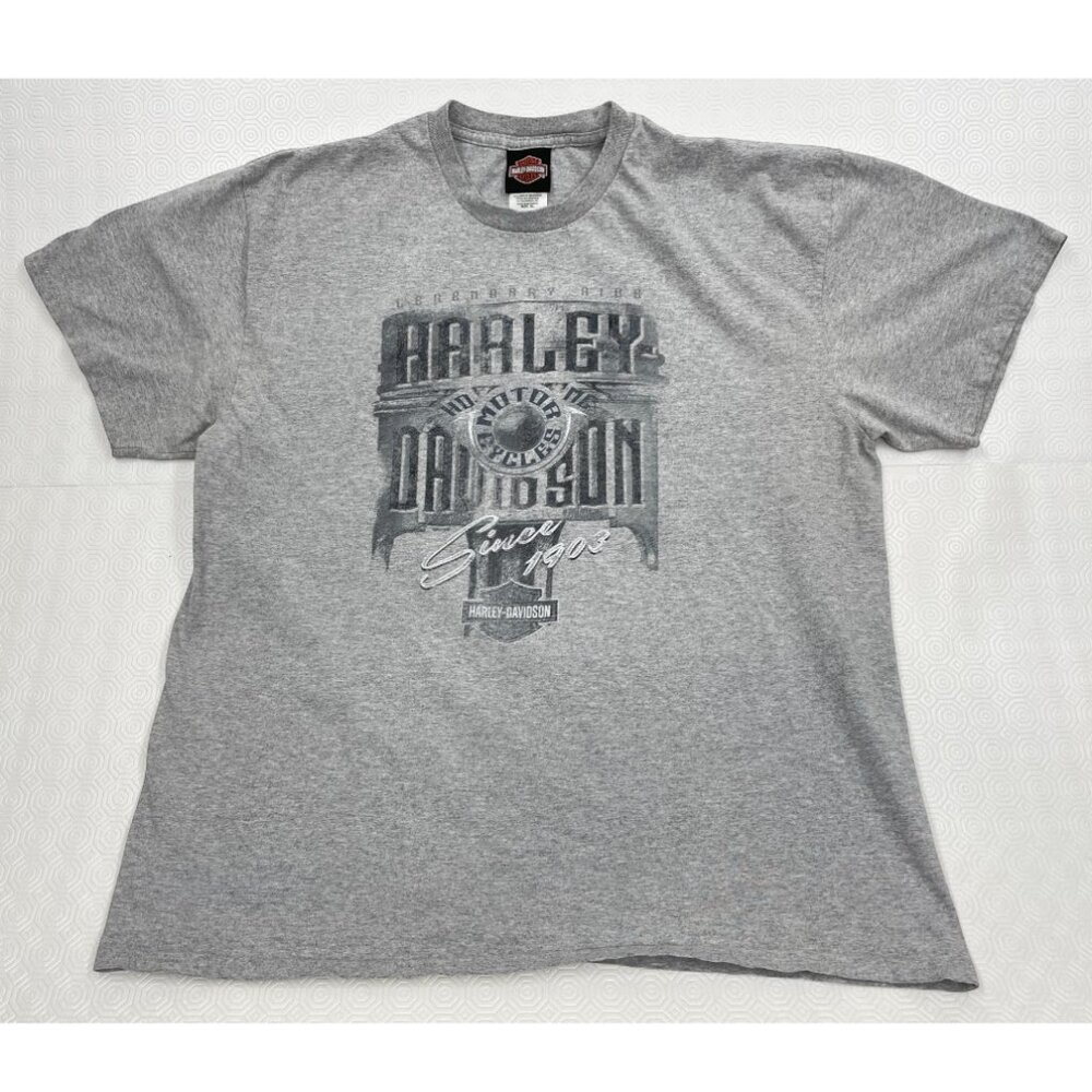 Harley Davidson Savanah Georgia Motorcycle Biker Dealer Tee T-shirt Men's XL